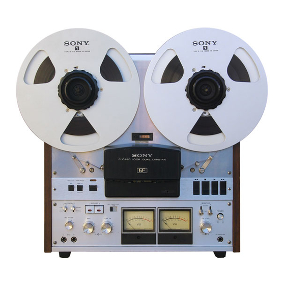 Sony CA-755 Bedienungsanleitung