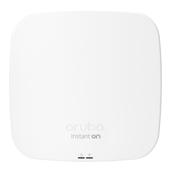 Aruba Instant On AP15 Installationsanleitung