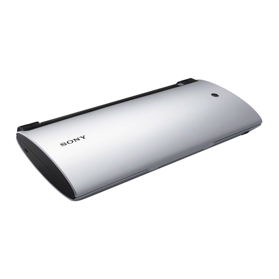Sony SGPT212DE Schnellstartanleitung