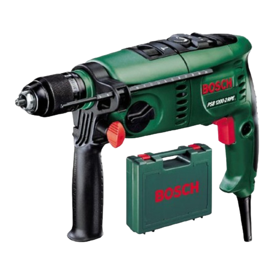 Bosch PSB 850-2 RE Originalbetriebsanleitung