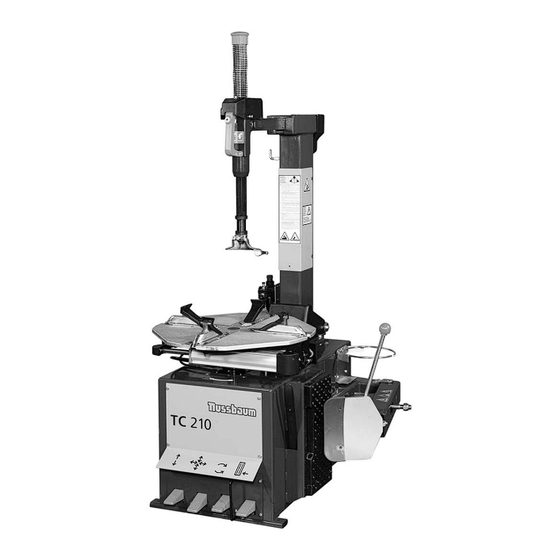 Nussbaum TC 210 Betriebsanleitung