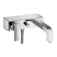 HANSGROHE AXOR Citterio 39400-Serie Montageanleitung