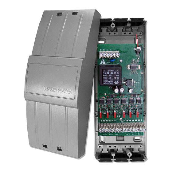 WAREMA EWFS Multireceiver 6-fach Bedienungs- Und Installationsanleitung