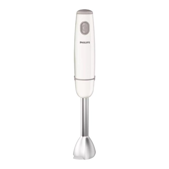 Philips Daily Collection ProMix Frullatore HR1600/00 Bedienungsanleitung