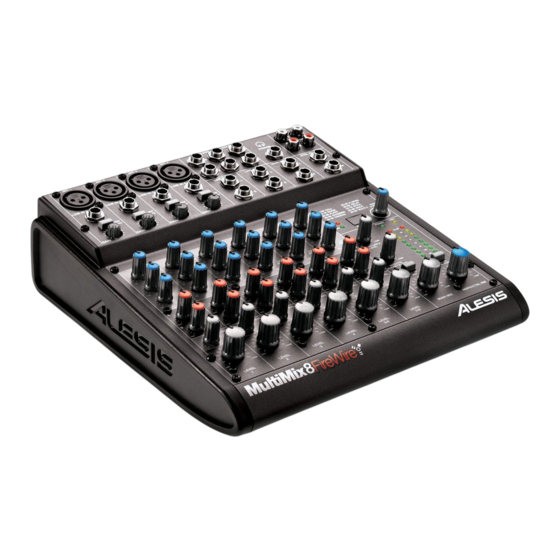 Alesis FirewirePODCASTINGKit Schnellbedienungsanleitung