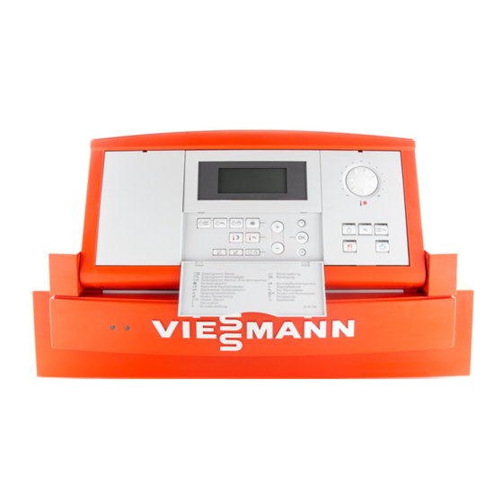 Viessmann Vitotronic 200 Typ KW1 Montageanleitung Für Die Fachkraft