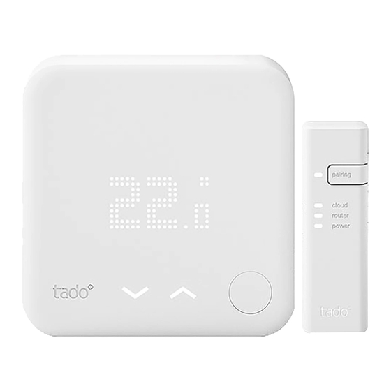 tado° Smartes Thermostat V3+ Anleitung Für Fachinstallateure