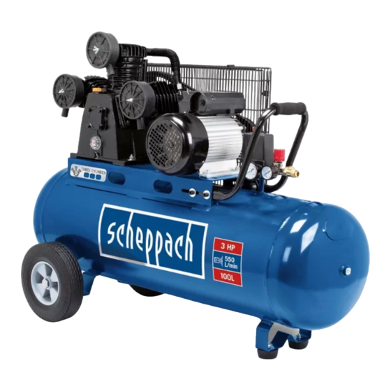 Scheppach HC550TC 400V Original Bedienungsanleitung