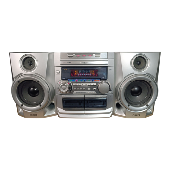 Philips FW-C38/22 Bedienungsanleitung