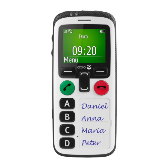 DORO SECURE 580 Installationshandbuch