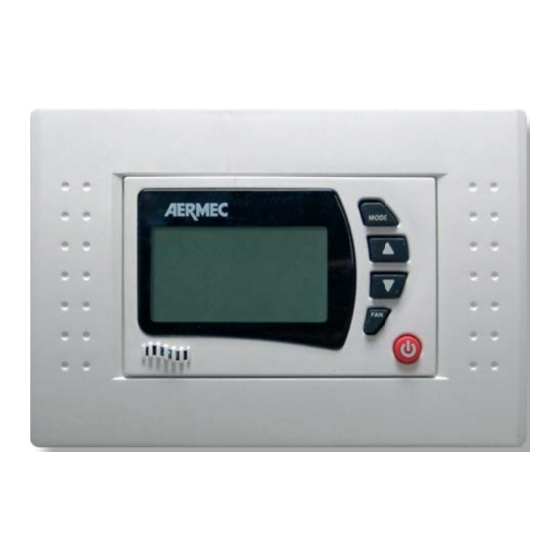 AERMEC FMT 20 AW Bedienungs- Und Installationsanleitung