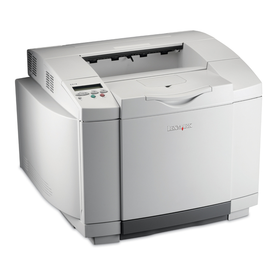 Lexmark C510 Installationshandbuch