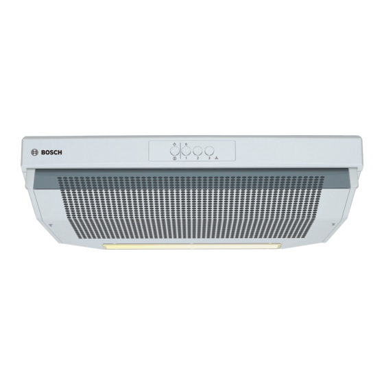 Bosch DHU632D Kurzanleitung