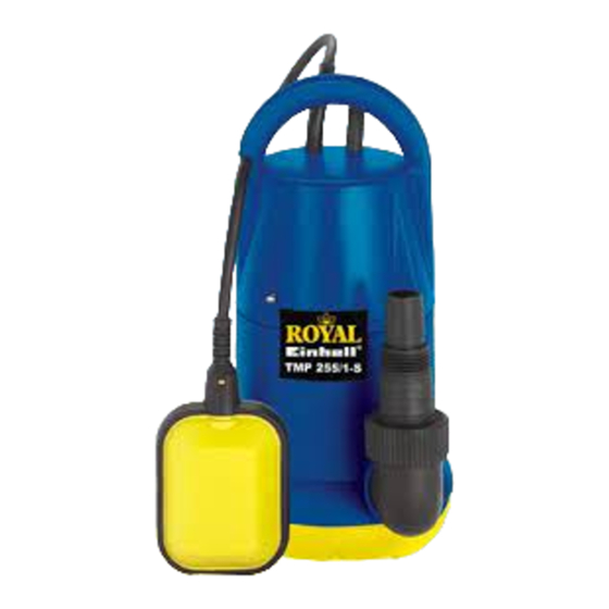 Einhell Royal TMP 251-S Bedienungsanleitung