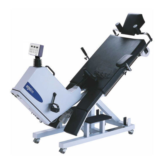 ergoline Ergometrics er 800LS Gebrauchsanweisung
