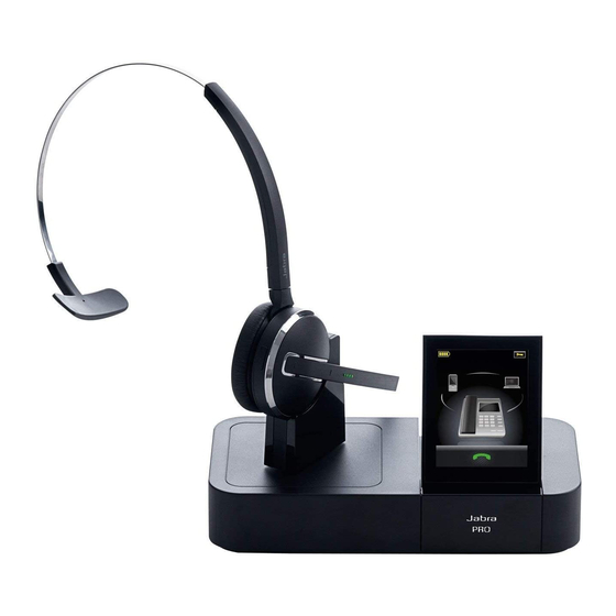 Jabra PRO 9470 Kurzanleitung