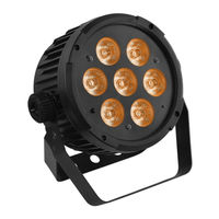 Etec LED Spyder Moving Head 8x12W RGBW 4in1 Bedienungsanleitung