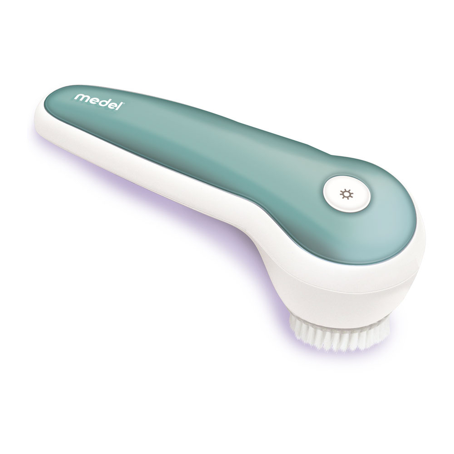 Medel FACE BRUSH Gebrauchsanweisung