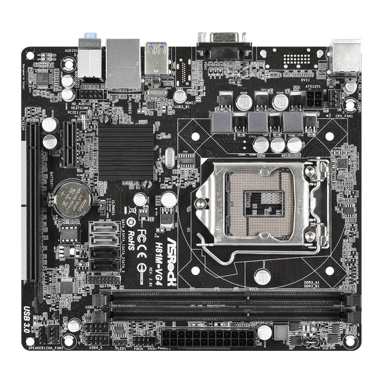 ASROCK H81M-VG4 R2.0 Bedienungsanleitung