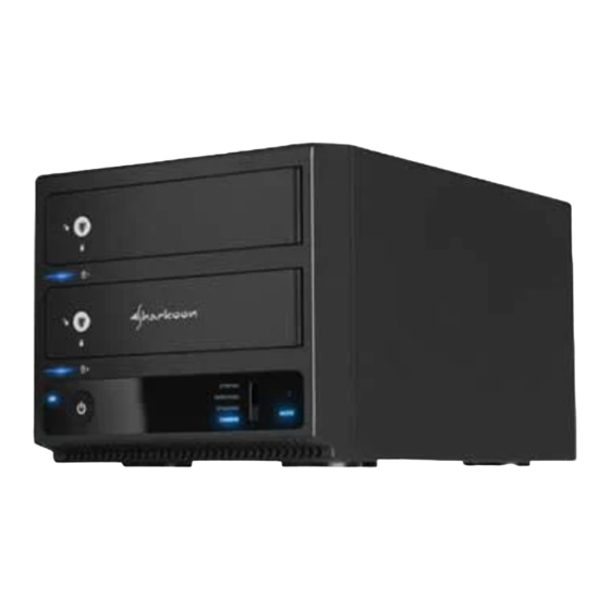 Sharkoon 2-Bay RAID Box Handbuch