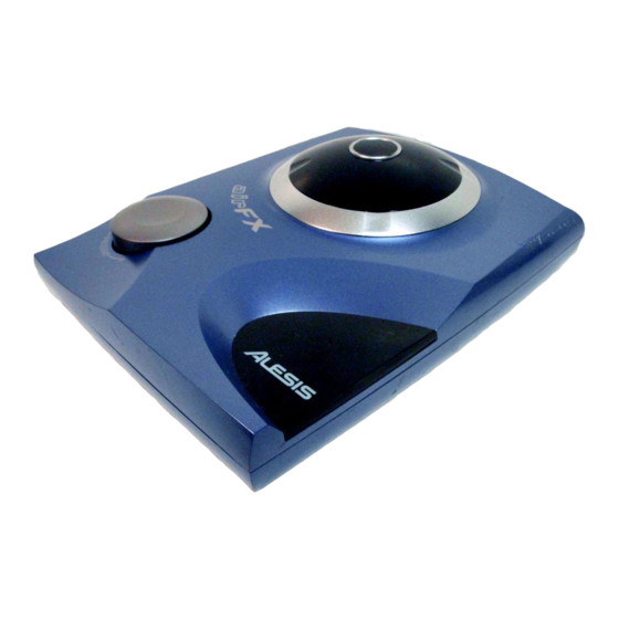 Alesis airFX Referenz-Anleitung