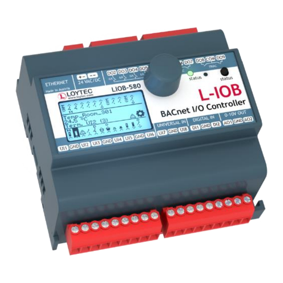 LOYTEC LIOB-180 Benutzerhandbuch