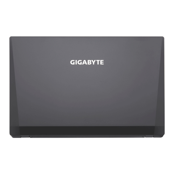 Gigabyte P15 Bedienungsanleitung