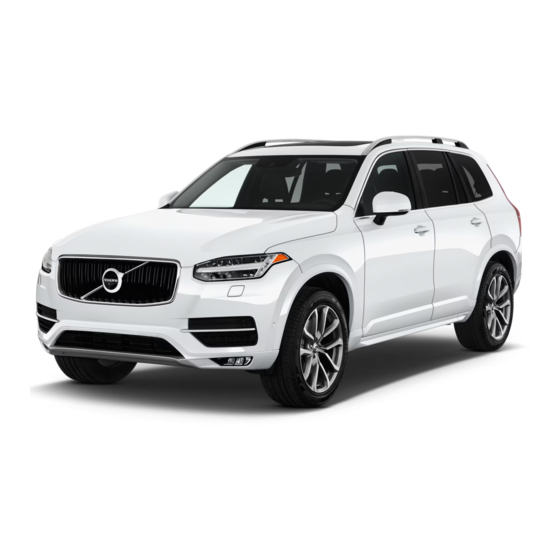 Volvo XC 90 2016 Kurzanleitung