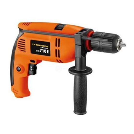 EINHELL bavaria BID 710 E Bedienungsanleitung