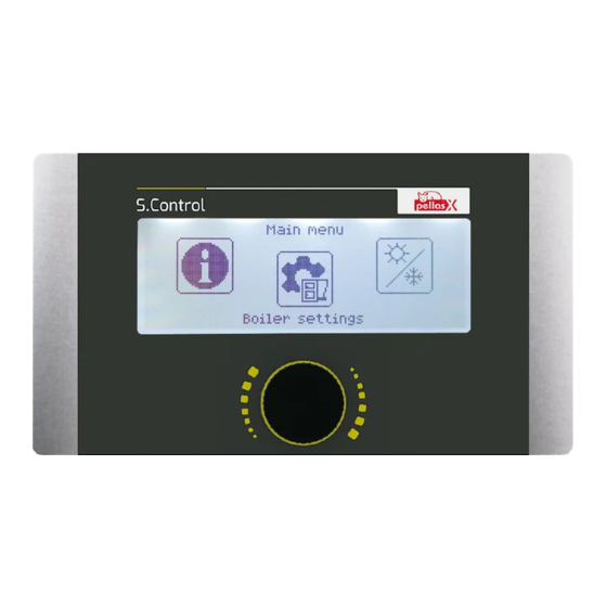 Pellas X S.Control Bedienungs- Und Montageanleitung