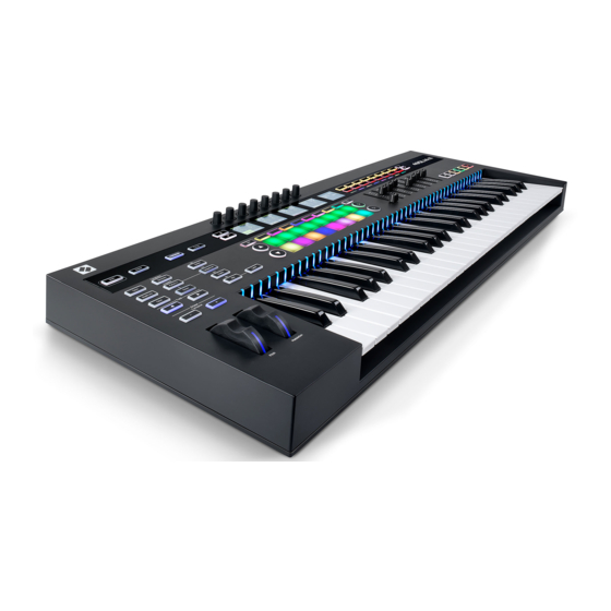 Novation SL MkIII Bedienungsanleitung