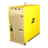 ESAB ESP-200 Installationsanleitung