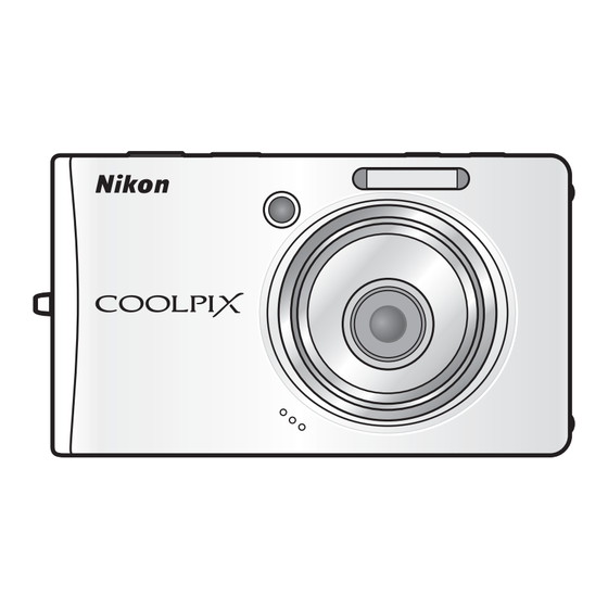 Nikon Coolpix S500 Schnellstartanleitung