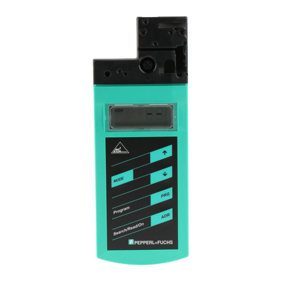Pepperl+Fuchs VBP-HH1-V3.0 Handbuch