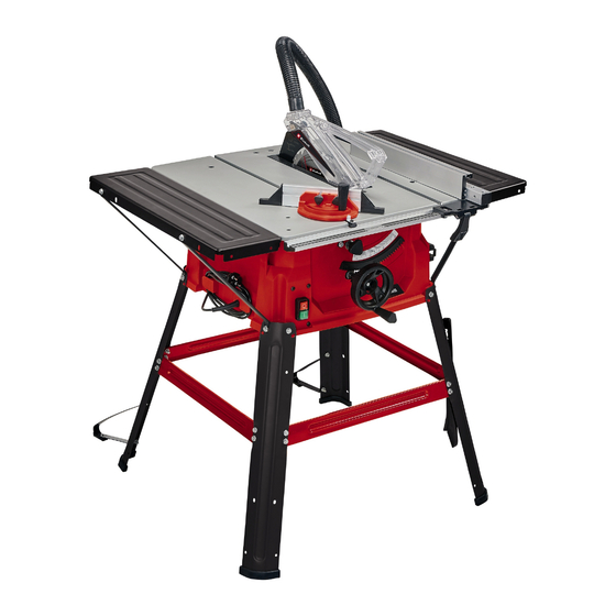 EINHELL TC-TS 2025/2 U Originalbetriebsanleitung