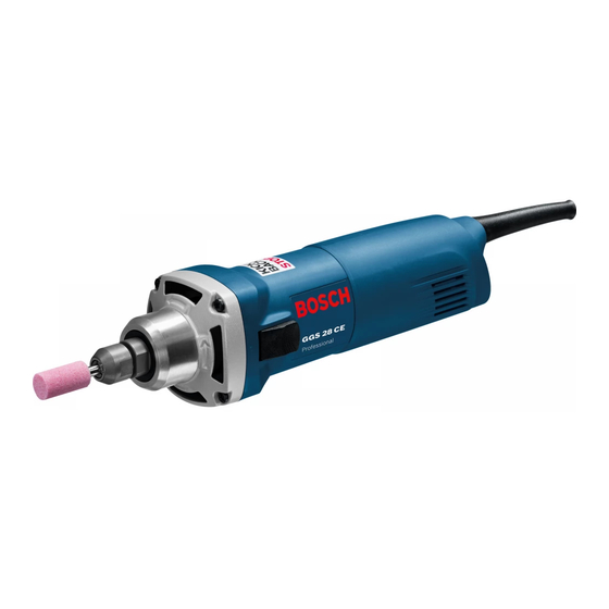 Bosch GGS 28 C Professional Originalbetriebsanleitung