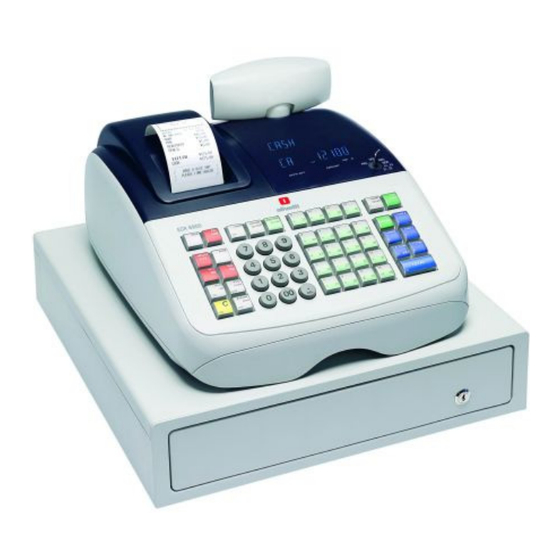 Olivetti ECR8200 Montage- Und Bedienungsanleitung