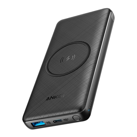 Anker PowerCore III 10K Wireless Bedienungsanleitung