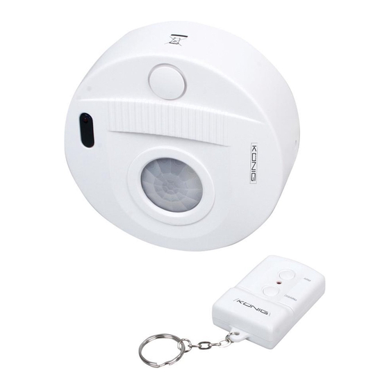 Konig Security SEC-APC10 Anleitung