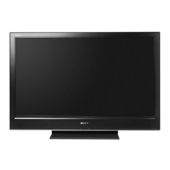 Sony KDL-46D3000 Bedienungsanleitung