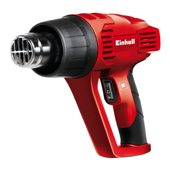EINHELL TH-HA 2000/1 Originalbetriebsanleitung