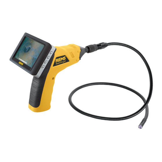 REMS CamScope 175111 Betriebsanleitung