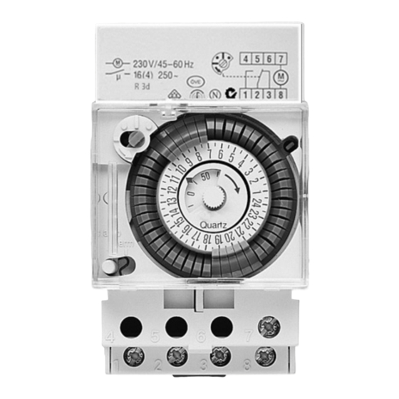 Schrack Technik TEMPUS ANALOG Bedienungsanleitung