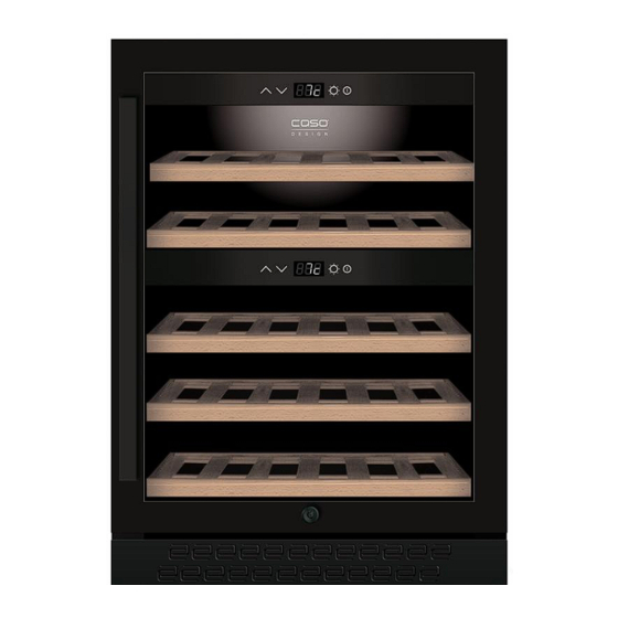 CASO DESIGN WineChef Pro 40 black Original Bedienungsanleitung