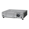 Beamer Sharp PG-D3750W Einrichtungs-Anleitung