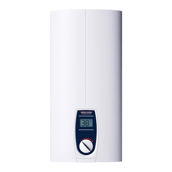 STIEBEL ELTRON DEL 18 SLi 25A Bedienung Und Installation