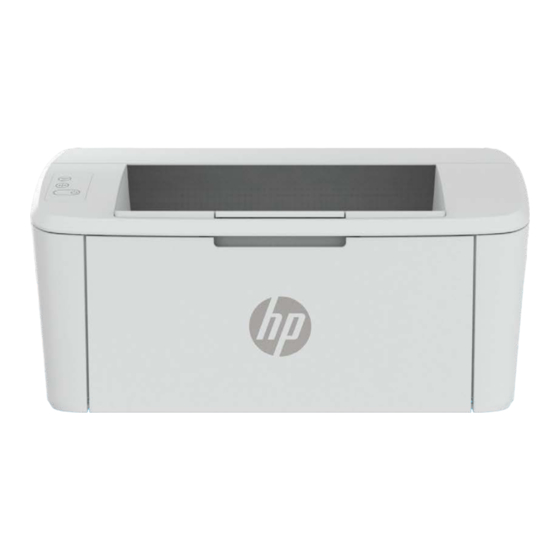 HP LaserJet M109e-Serie Benutzerhandbuch