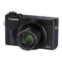 Canon PowerShot G7 X Mark II Benutzerhandbuch