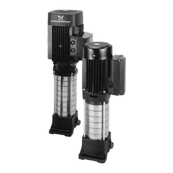 Grundfos CHV 2-40 Montage- Und Betriebsanleitung