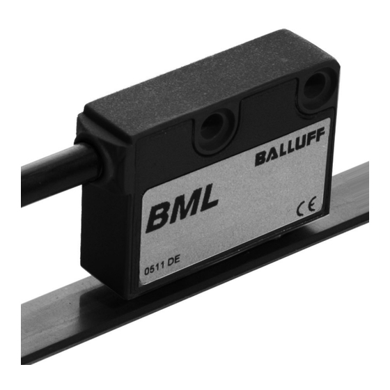 Balluff BML-S2C0-Q53L-M624-L0-KA02 Betriebsanleitung